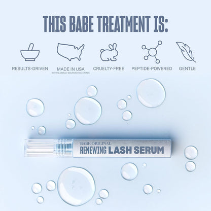 BABE ORIGINA  Renewing Lash Serum 4 Month Supply (6 mL)